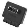 USB Front Panel Adapter 90 degrees  ABS Wide Applicability USB3.0 20pin to TYPE E Header Adapter for Mainboard