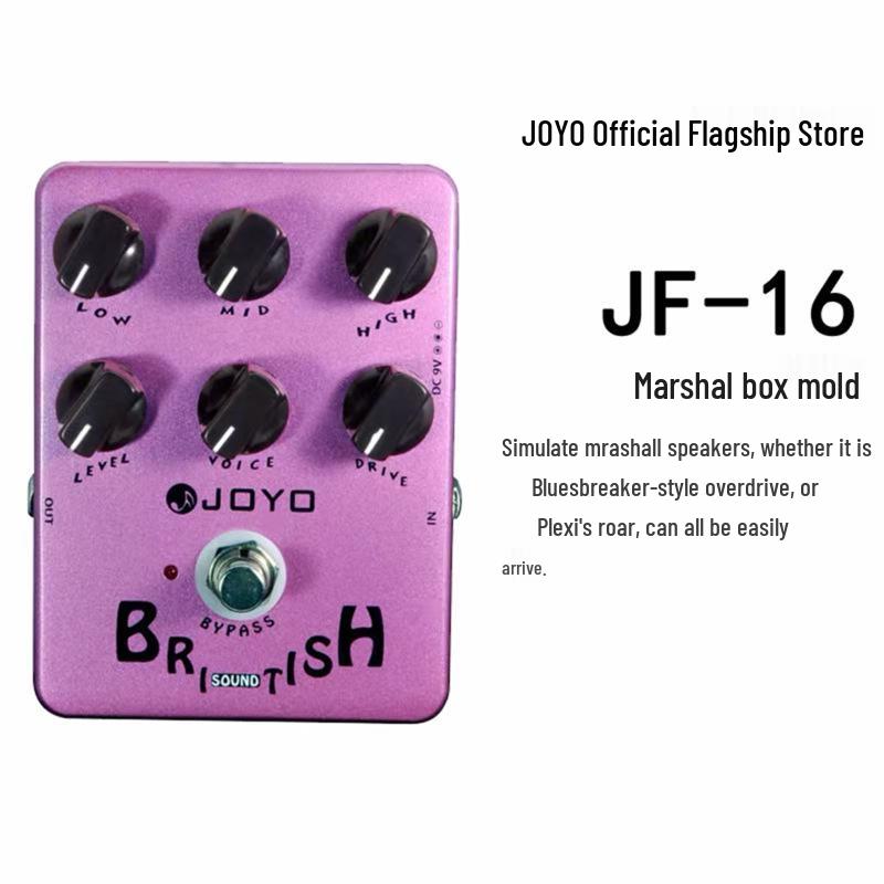 JOYO JF sērijas Overdrive un Distortion