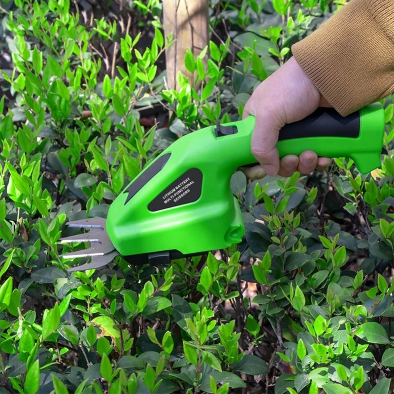 Cordless Electric Scissors High Power Efficient 950 RPM High Speed Electric Pruning Shears For Gardening Trimming