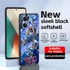 Shangri-La Frontier  Phone Case For Redmi Note 14 13 12 11 Pro Plus S 5G 14C A3 Soft Black Phone Cover