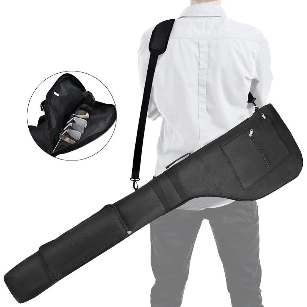 High-capacity Golf Sunday Bag Foldable Golf Training Case Multifunctional Golf Club Bag Play Golf