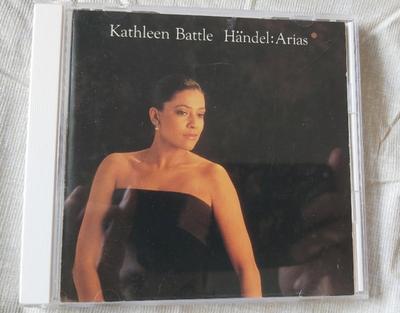 CD KATHLEEN BATTLE  Hndel Arias K15Y300 Seven Seas 1998 Japan ObiClassical Used