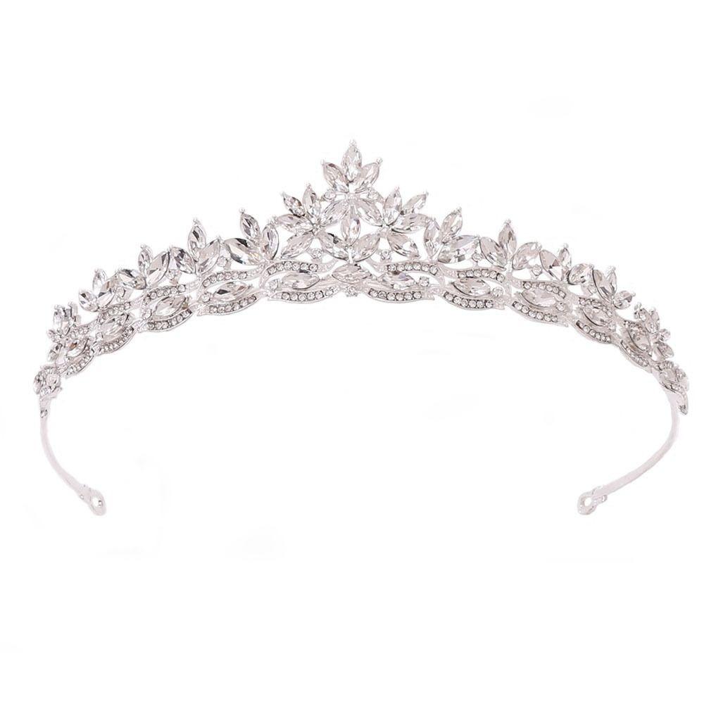 Hair Hoop Bridal Princess Crown Headbands Rhinestone Diadem Crystal Crown Headwear  Girls Party