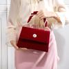 Women's bag 2024 new model red niche wedding bag New Year gift high-end crossbody handbag bridal bag