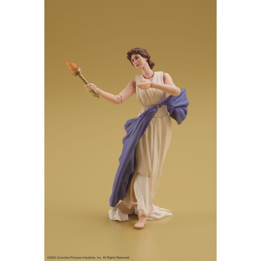 DIGACTION TORCH LADY OF COLUMBIA Approximately 80mm PVC Action Figure - Tall, Non-scale Pre-painted