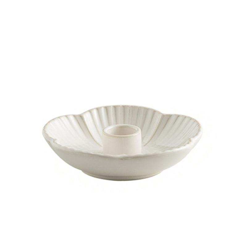 

Candlestick Retro Ceramic Candle Stand With Decorative Candlestick Multifunction Table Decoration