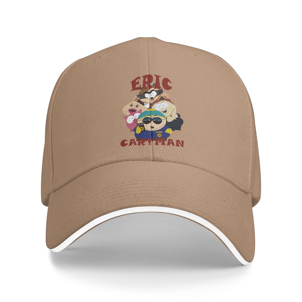 SouthParks Casual Baseball Cap Summer Eric CartUnisex Trucker Hat Adjustable Outdoor Snapback Cap Unisex Women Yk Cute Baseball Caps