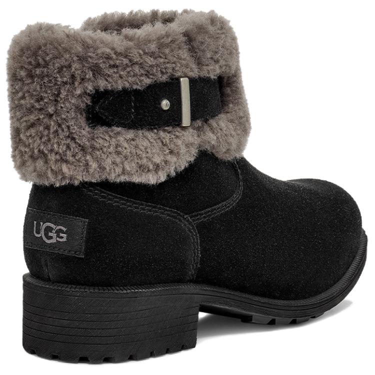 UGG Comfortable Warm Short Snow Boots Women boots Black 1166756-BLK