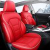 Full Surround Five-Seat Car Cover - Genuine Leather, All-Season Cushion for Any Model