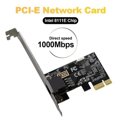 Προσαρμογέας δικτύου 1000Mbps Κάρτα δικτύου PCIE σε RJ45 Μετατροπέας 1000Mbps RJ45 PCI Express Μετατροπέας LAN Etherent Gigabit για επιτραπέζιο υπολογιστή