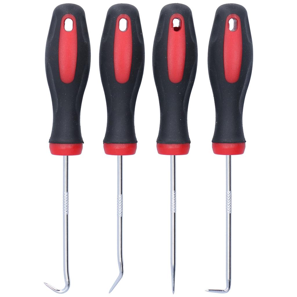 4Pcs Pick Hook Set Accurate Car Automotive O Ring Oil Seal Gasket Puller Remover 155mm