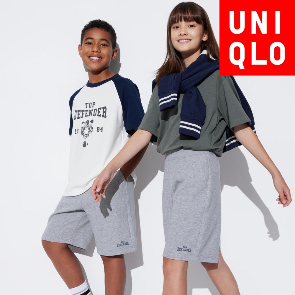 

UNIQLO KIDS ULTRA STRETCH DRY SWEAT Короткие брюки