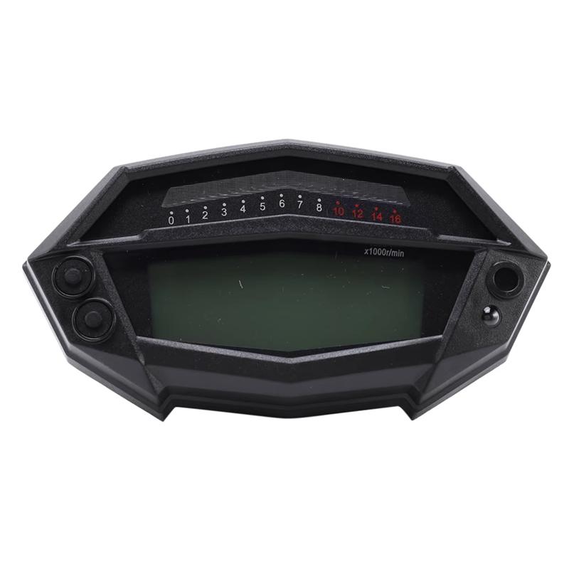 A03Z-Motorcycle Gauge LCD Speedometer Adjustable Color Tachometer Gauge For Kawasaki Z1000