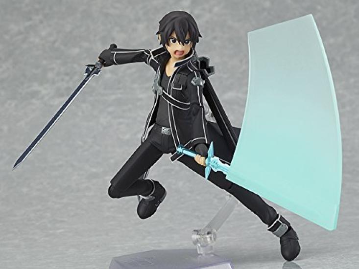 Figma Sword Art Online Kirito Painted Movable Figure (non-scale ABS&ATBC-PVC Resale)