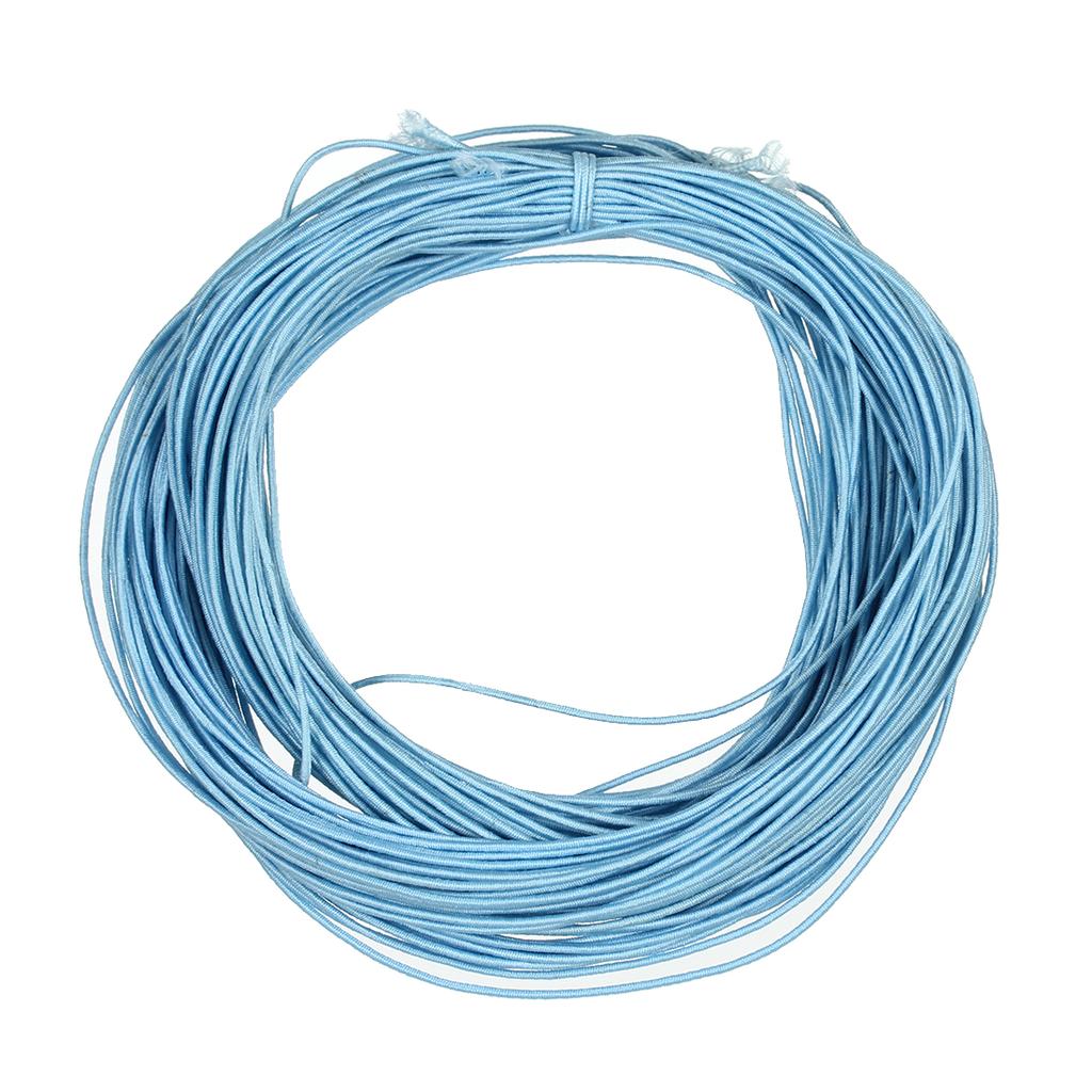 Apx 25Yards/Pack Color Braided Elastic Cord Beading Craft Stretch Threads String for Jewelry Making DIY Bracelet Accessories
