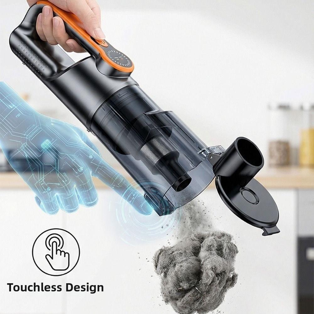 Cordless Car Vacuum Cleaner Powerful Suction Dust Buster Car Dust Collector Set Pet Hair Cleaning