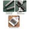 Roller Noodle Cutter, Handheld Stainless Steel Pasta Slicer, Multifunctional Dumpling Wrapper Maker, Kitchen Dough Tool