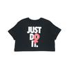 Alphabet Print Short Sleeve T-Shirt Women Tops Black BV7171-010