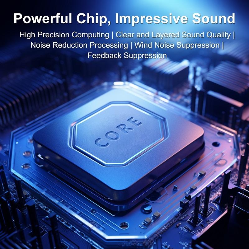 Cross-border Easy Operation T100 Earback Hearing Aid for the Elderly Portable Rechargeable Elderly Voice Amplifier Medium Heavy