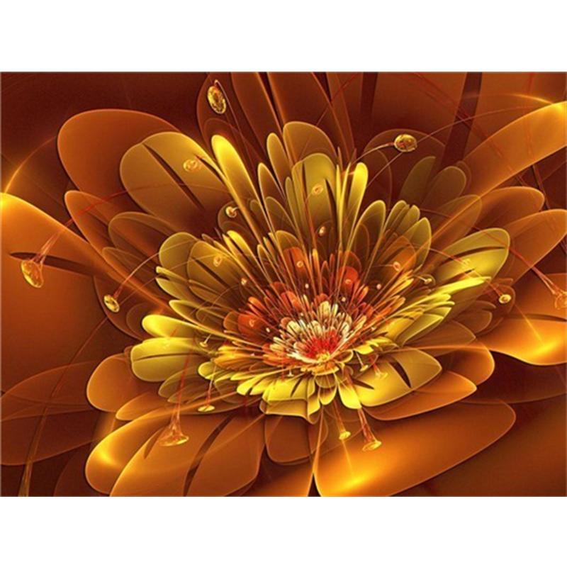 Pintura de diamante redondo o cuadrado completo, arte de pared de flores, decoración para el hogar, bricolaje, 5D, bordado de diamantes, mosaico, regalo hecho a mano