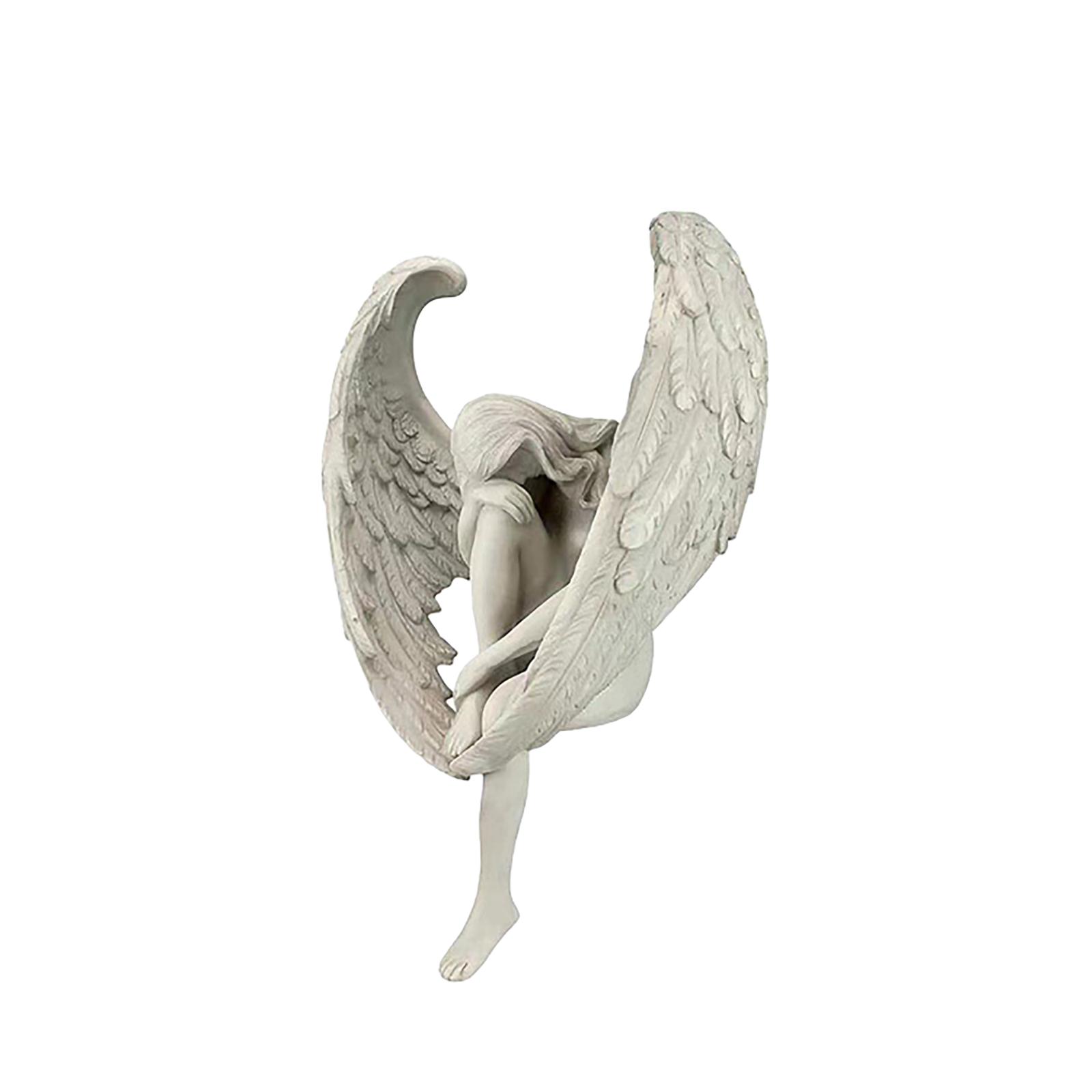 Resin Statue Garden Statues Honor Angels Resin Statue One Size