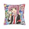 Anime Shugo Chara Square Pillow Case Hinamori Amu Cushion Cover Awesome Zippered Decorative Pillowcase for Living Room cm