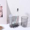 2 szt. Ścienny Stojak na Szczoteczki do Zębów Stojak do Przechowywania Oszczędzający Miejsce Stojak na Kubek do Płukania Ust Przechowywanie Kosmetyków