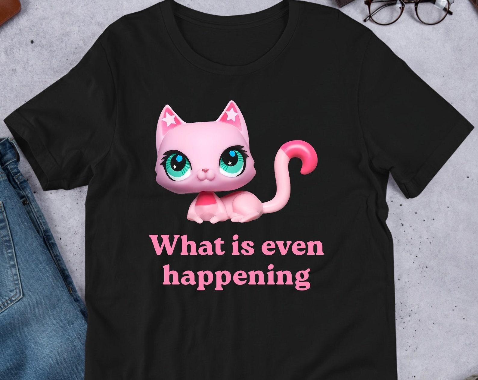 What Is Even Happening, Cursed Cat, Funny Meme Shirt, Ironic Shirt, Cat Lover Gift, Oddly Specific, Unhinged Shirt, Cursed, Cringe 3XL