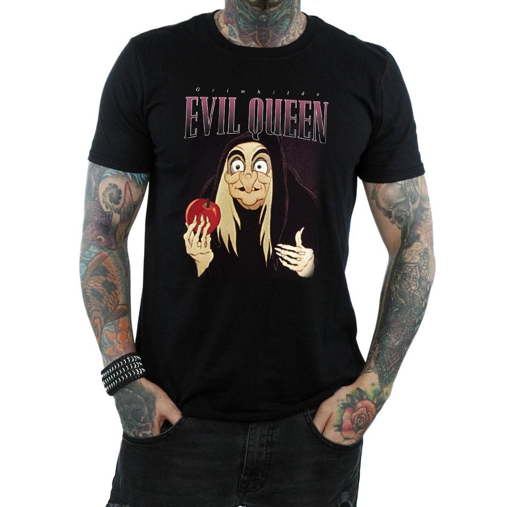 Disney Mens Snow White Evil Queen Montage T-Shirt