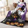 Fleece Wearable Blanket With Sleeves Cozy Hooded Throw Adults Winter Loungewear Halloween Costume Accessory