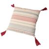 Almofada de algodão indiano verso 45 x 45 270051911, Terra, aprox.. cm, vermelho,
