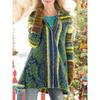 Bedruckte mittellange Jacke