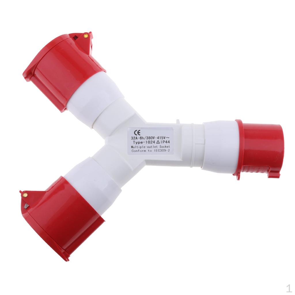 

380В-415В 32А четырехконтактный промышленный разъем водонепроницаемый разъем 3P+