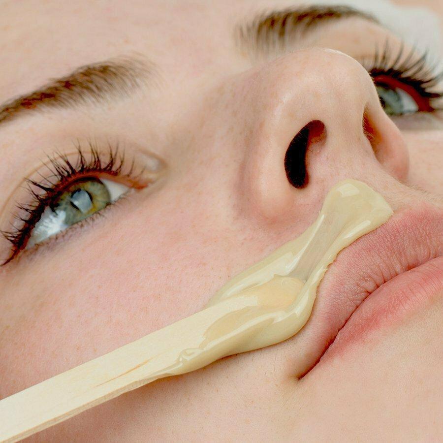 Wooden cosmetic sticks for waxing, non-sterile ENT spatulas