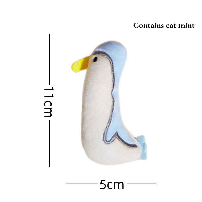 1PC Plush Cat Toy Catnip Cute Funny Chew Cat Playthings Cartoon Interactive Kitten Mini Teeth Grinding Thumb Pet Dog Chewing Toy