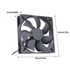 12cm USB Powered Double Cooling Fan 5V for Electronics and Pet Houses with Oil Bearing 1400RPM