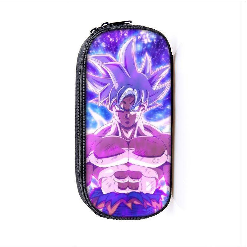 Dragonball Single-Layer Pencil Case Vertical Square Children'S Stationery Case Polyester Pencil Case