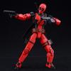 9L3D Printed Deadpool Wolverine Anime Characters Lucky Dummy 13 Action Figures Multi-Jointed Movable Shapeshift Mannequin Toys
