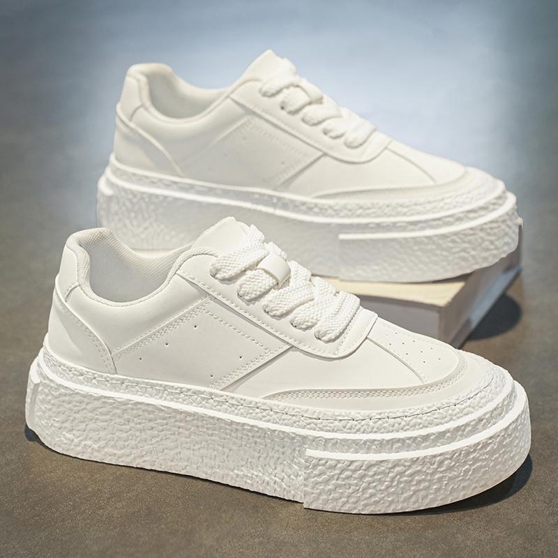 Nuevas zapatillas de skate clásicas de moda para hombre, de suela gruesa y caña baja, cómodas zapatillas de baloncesto con suela suave