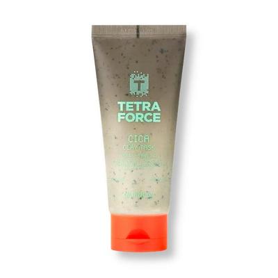 Mascarilla de arcilla TETRAFORCE CICA 100 g, Limpiadora, KBeauty, Cosmética coreana, muestra