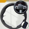 Car Steering Wheel Cover For BMW M Sport G30 G31 G32 G20 G21 G14 G15 G16 X3 G01 Suede Leather Car Accessories Steering Wrap