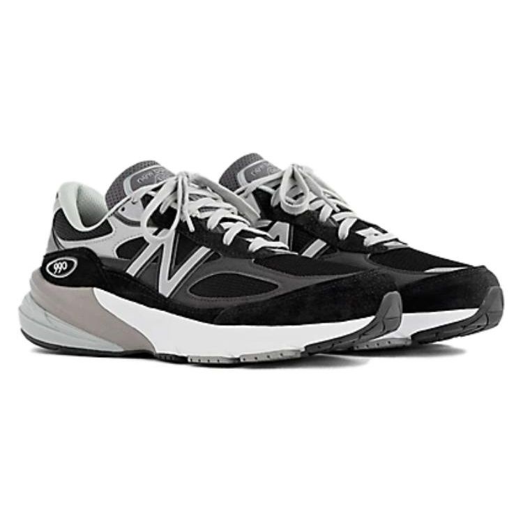 New Balance 990v6 Made In USA Black Silver Men Sneakers M990BK6