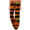 Women's Christmas Print Pajama Pants, Soft Casual Sweatpants for Holiday Lounging and Sleeping