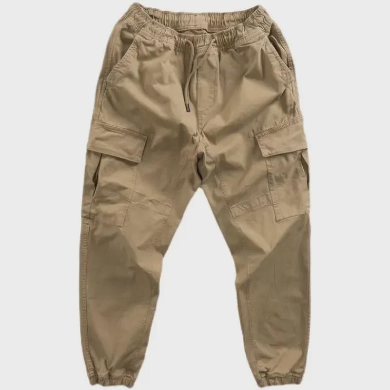 Herren Locker geschnittene Freizeithose mit Bündchen - Frühling/Herbst, Strapazierfähig, Schmutzabweisende Outdoorhose