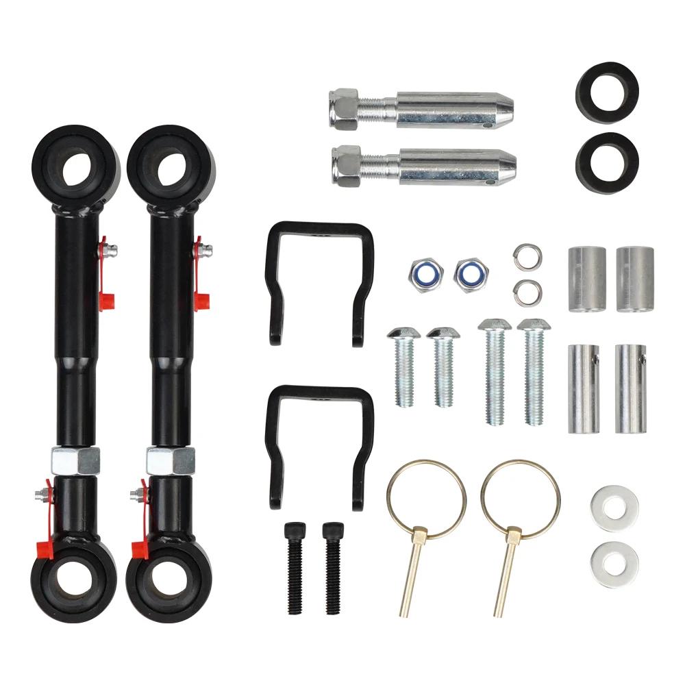 Front SwayBar Quick Disconnect Adjustable 2.5-6" Lifts For Wrangler 1998-2006 TJ Cherokee 1984-2001 XJ