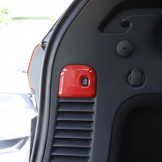 Inner Tailgate Rear Door Switch Trim For Jeep Grand Cherokee 2011-20 Bright Red