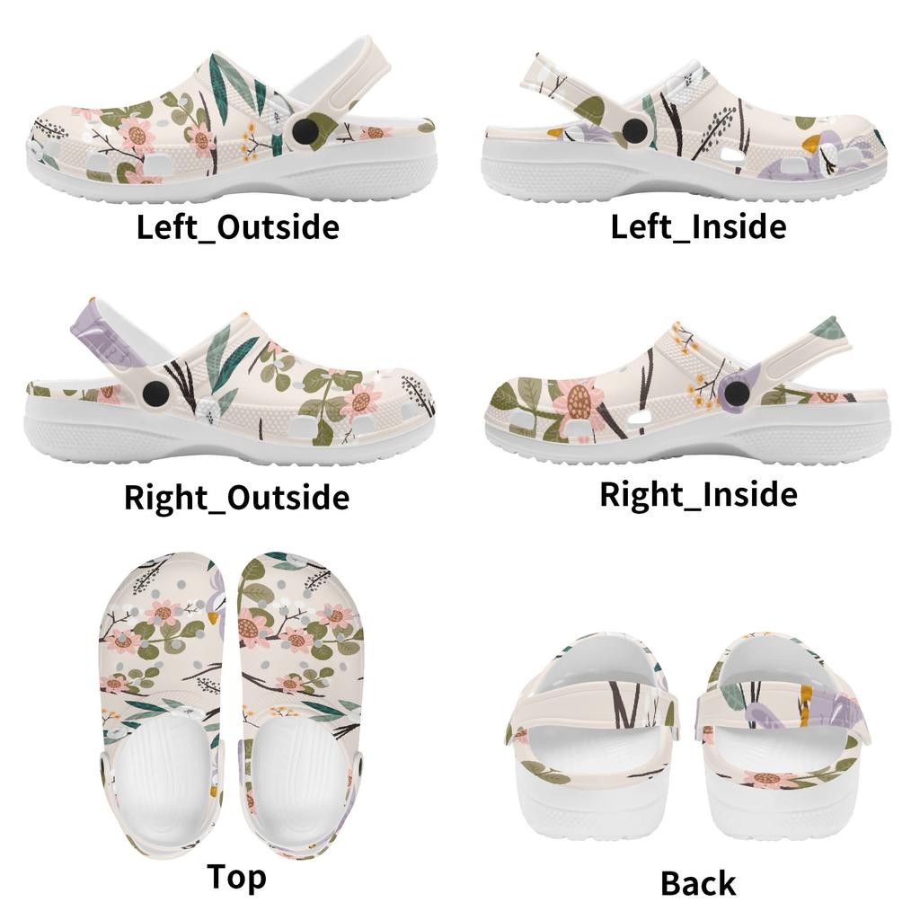 Daily Print EVA Clogs Unisex Comfortable Breathable Slip On Casual Footwear Lightweight Summer Sandals Casual Daily Wear
