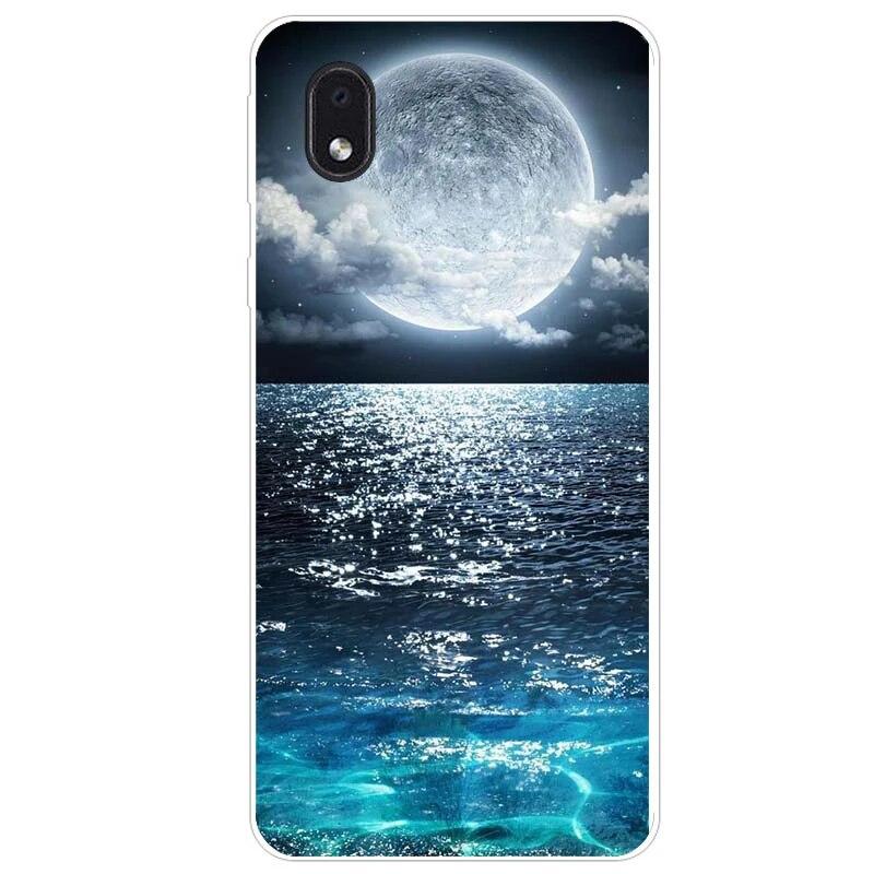 For Samsung Galaxy M01 A01 Case For Samsung Galaxy M01 Core Soft Case Cover M 01 A01 Core Fashion Protect Black Silicone Cover