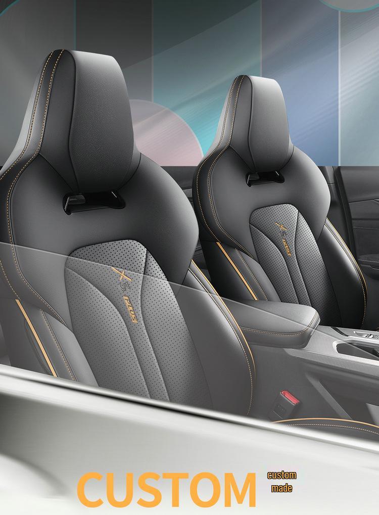 Changan X5 PLUS Leather Car Seat Cushion Cover for Five-Seater