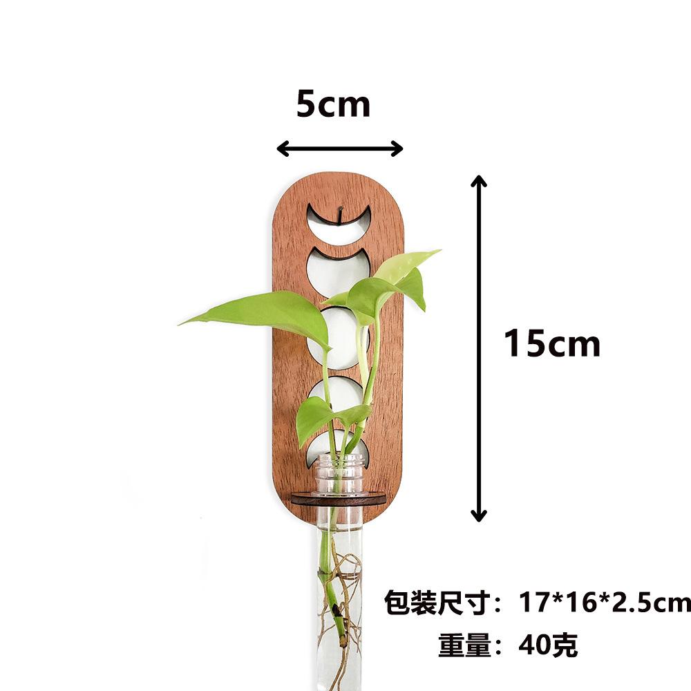 

Подвесная настенная ваза DIY Деревянные украшения Пластиковые декоративные аксессуары Гидропонная бутылка Различные стили Украшения для дома
